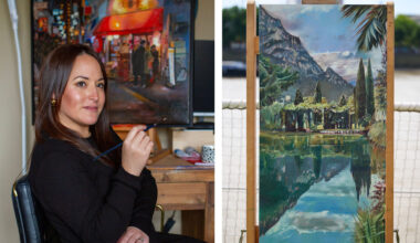 Amanda Mulquiney faces TV's toughest art challenge on Sky Arts’ Landscape Artist of the Year