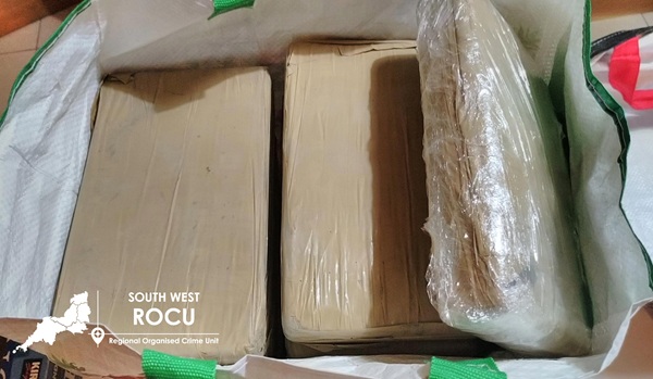 Cocaine supplied by Anes Troudi and seized by police. Picture: South West ROCU 