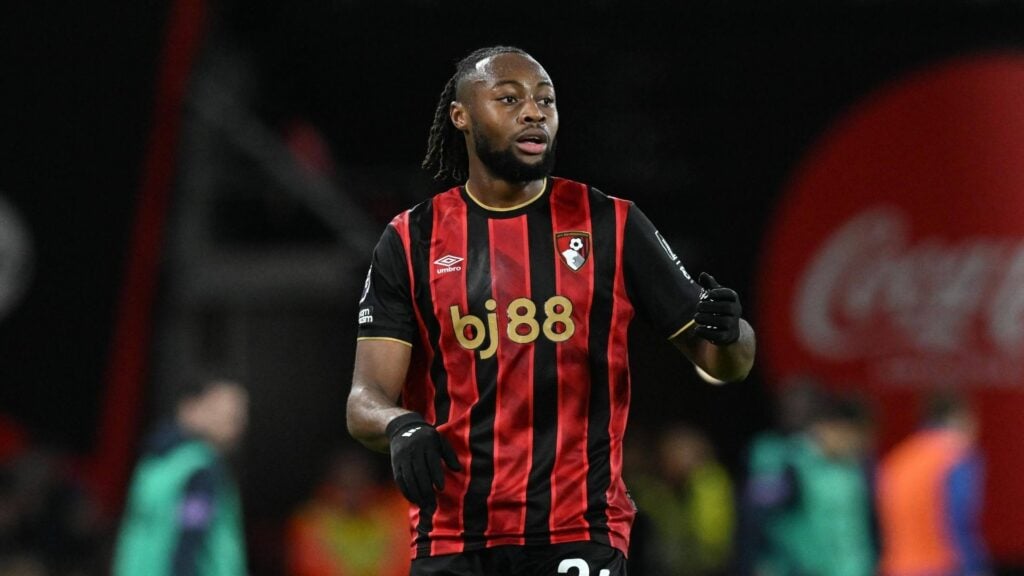 Antoine Semenyo in action for Bournemouth