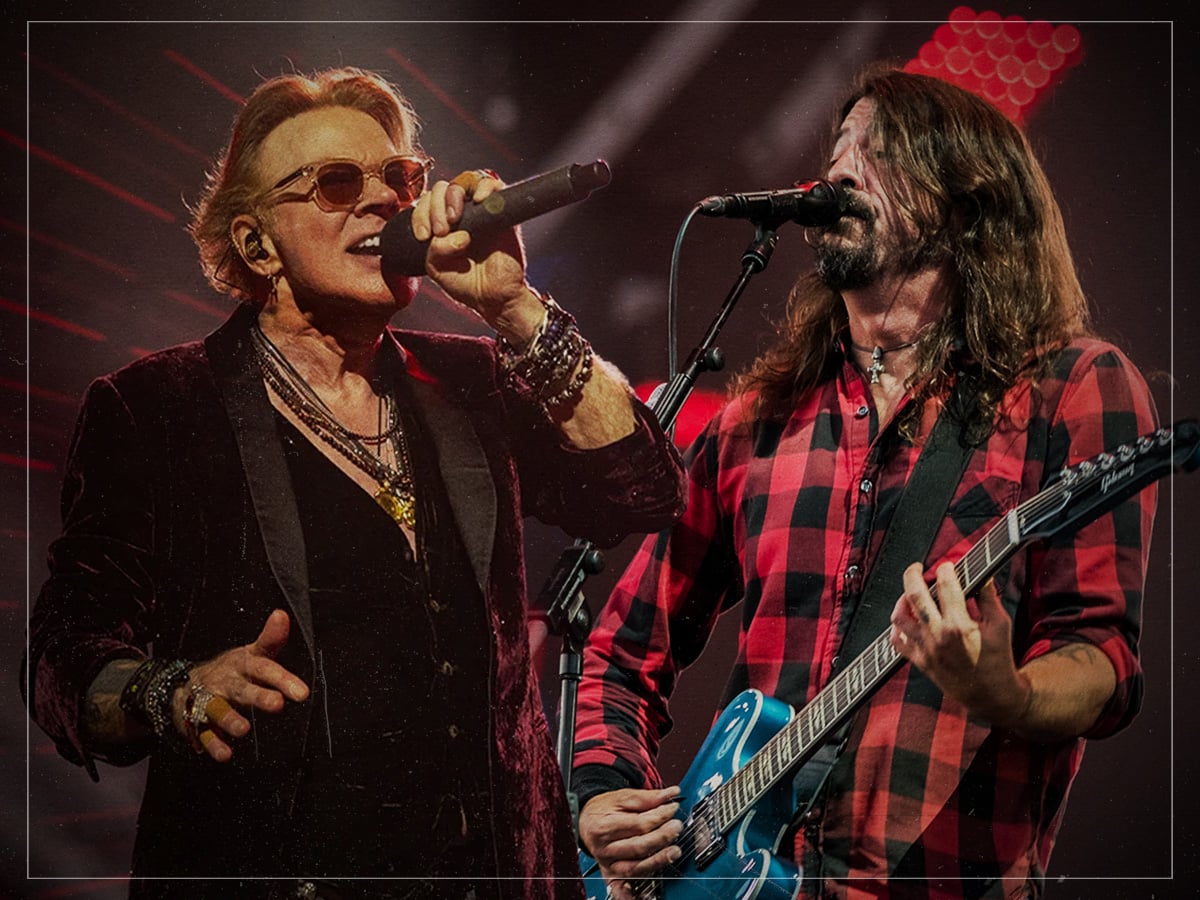 The one singer Dave Grohl and Axl Rose both called the greatest