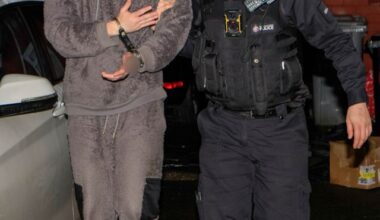 Police make five arrests on one Stretford Street in morning drug raids