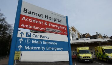 Dozens of flu patients in the Royal Free London over Christmas