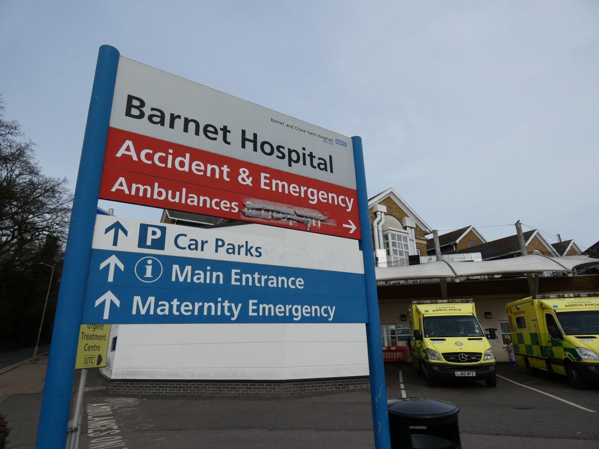 Dozens of flu patients in the Royal Free London over Christmas