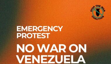 Emergency protest Bristol: No War on Venezuela