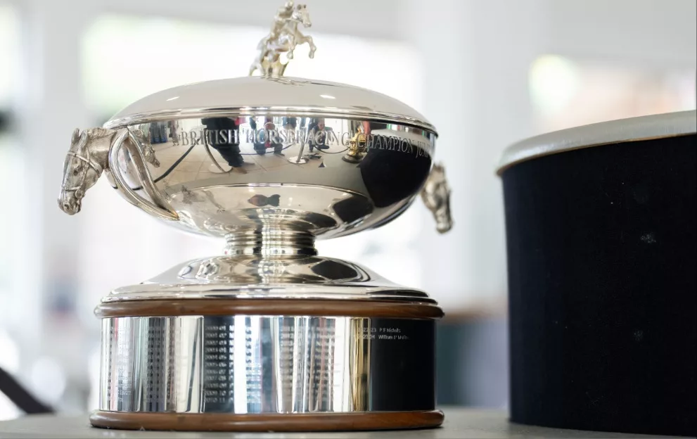 The British Jump Trainers' Championship trophy