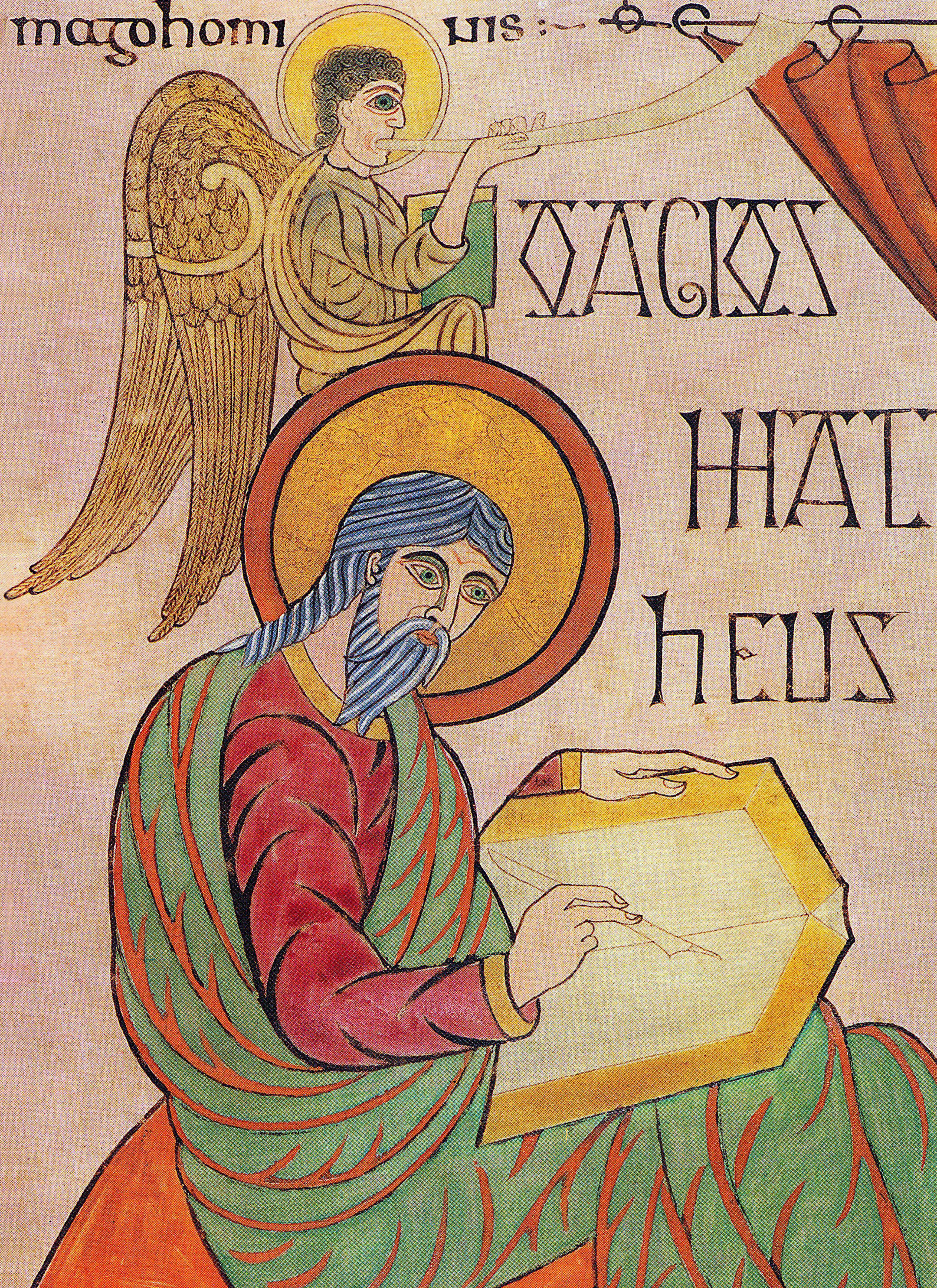 The Lindisfarne Gospels