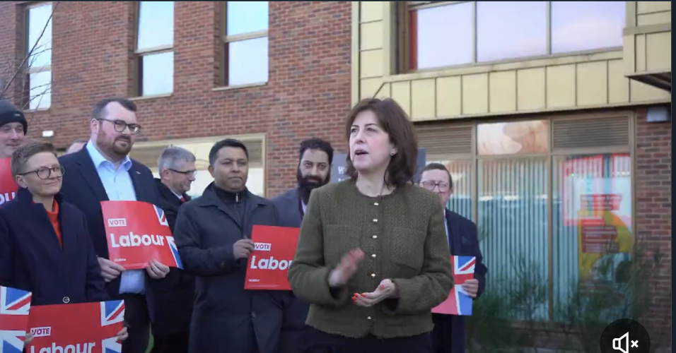 If you take a risk voting Green you will let Reform in says Lucy Powell