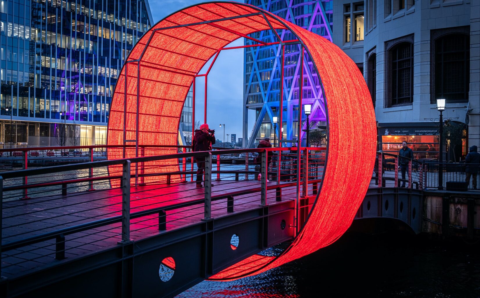Canary Wharf's Stunning Winter Lights Festival Returns This Month