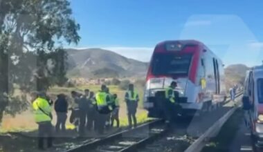 Spain suffers third train crash in five days as commuter service hits crane - standard.co.uk