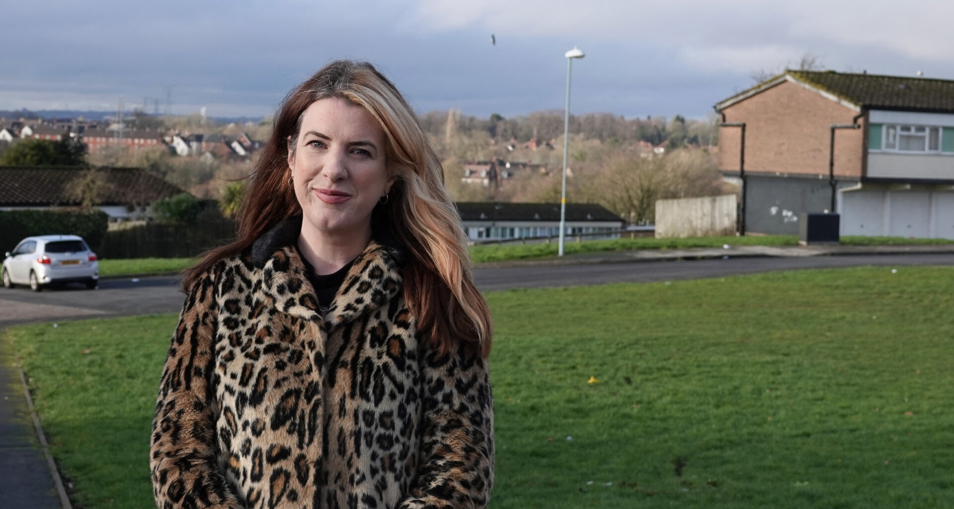 Councillor Nicky Brennan on the proposed regeneration site at Druids Heath