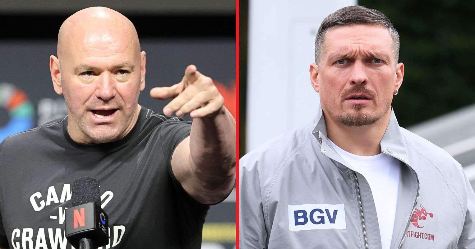 Dana White responds to reports that he is in talks to sign Oleksandr Usyk