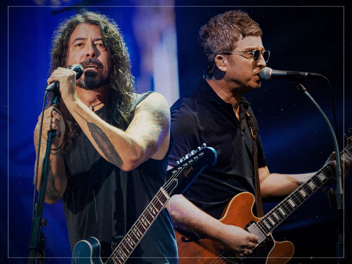 Dave Grohl - Noel Gallagher - Split