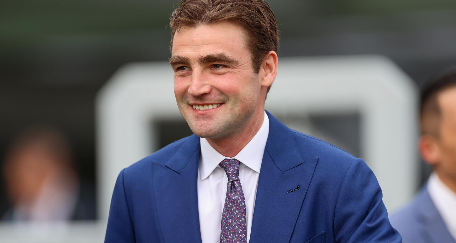 Trainer David Eustace at Sha Tin