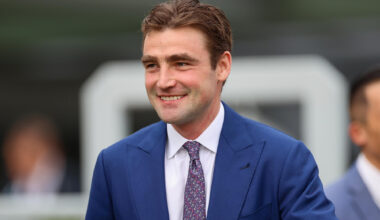 Trainer David Eustace at Sha Tin