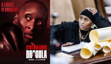 Dracula starring Cynthia Erivo. Photo in rehearsals by Danny Kaan