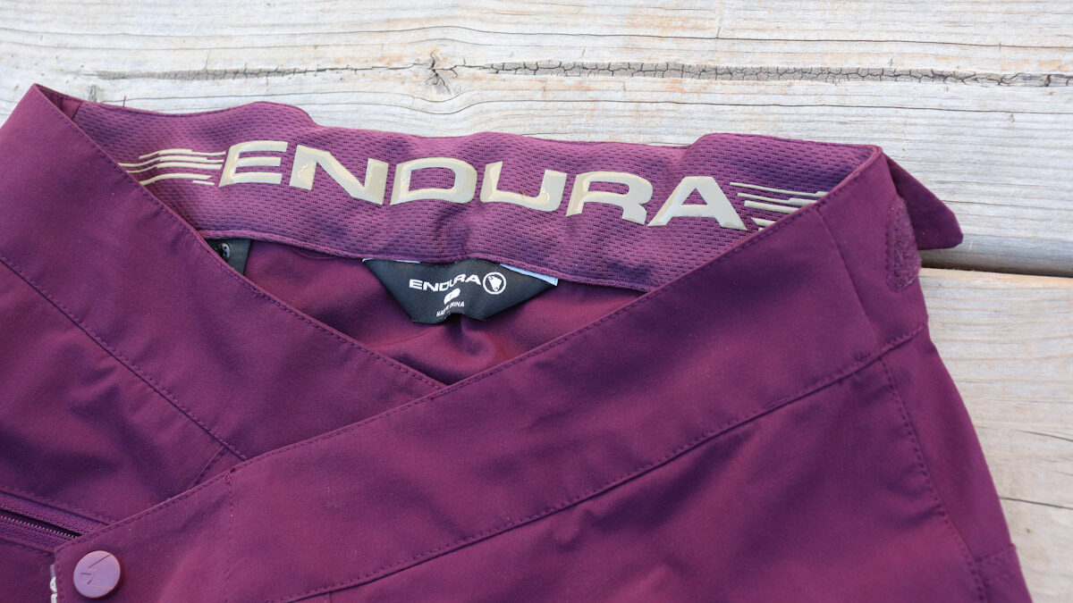 Endura Singletrack Lite shorts, waist