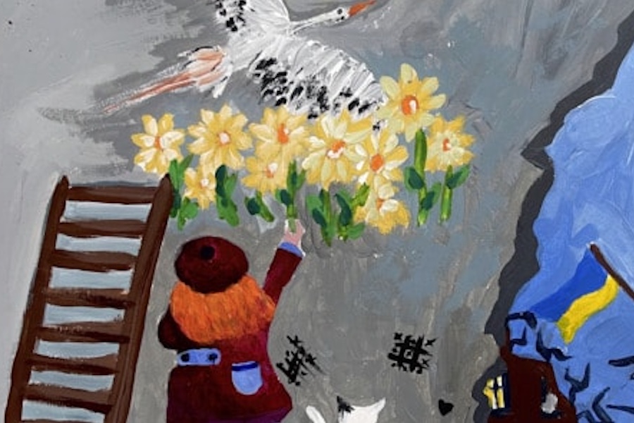 Manchester Central Library hosts Ukrainian art exhibition