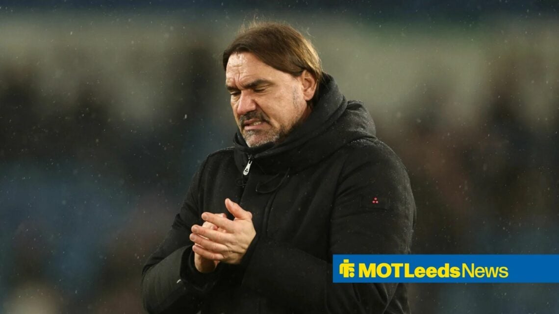 Daniel Farke rubbing his hands together