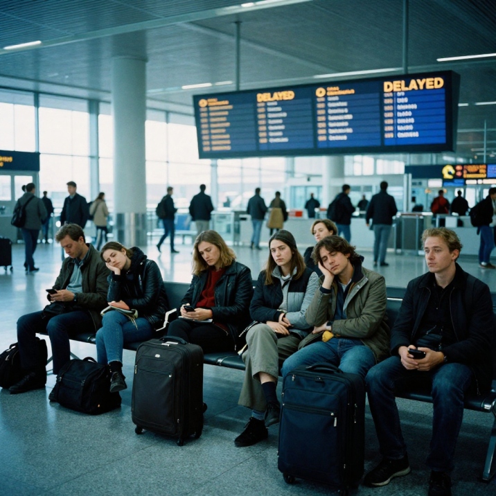France Face Severe Travel Chaos as Air France, KLM, easyJet, HOP! and other Airlines Face 75 Flight Cancellations and 957 Delays Amid Heavy Snow, Strong Winds and Low Visibility, Affecting Passengers across Paris, Nice, Lyon, Bordeaux, Toulouse and more