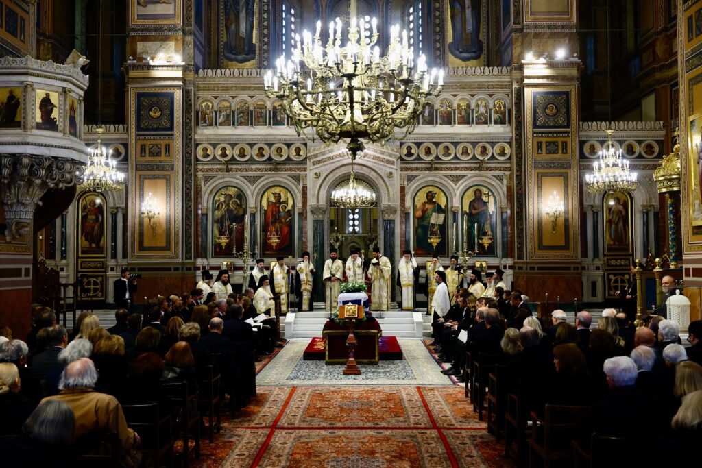 Princess Irene of Greece is buried at Tatoi