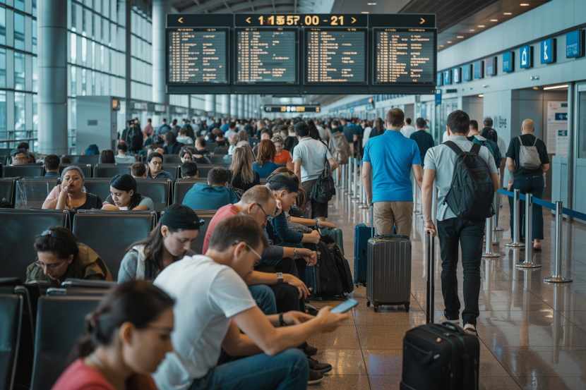 Thousands of Travelers Affected in Germany as KLM, Lufthansa, HOP!, Air France, German Airways, and Other Airlines Face 55 Flight Cancellations and Over 300 Delays, Impacting Major Airports in Frankfurt, Munich, Düsseldorf, Hamburg, and Berlin