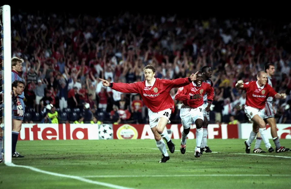 Ole Gunnar Solskjaer scores winning goal in Champions League final
