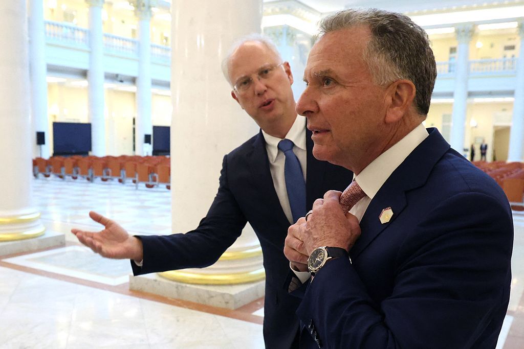 U.S. President Donald Trump in Davos, Switzerland, on Jan. 22, 2026.