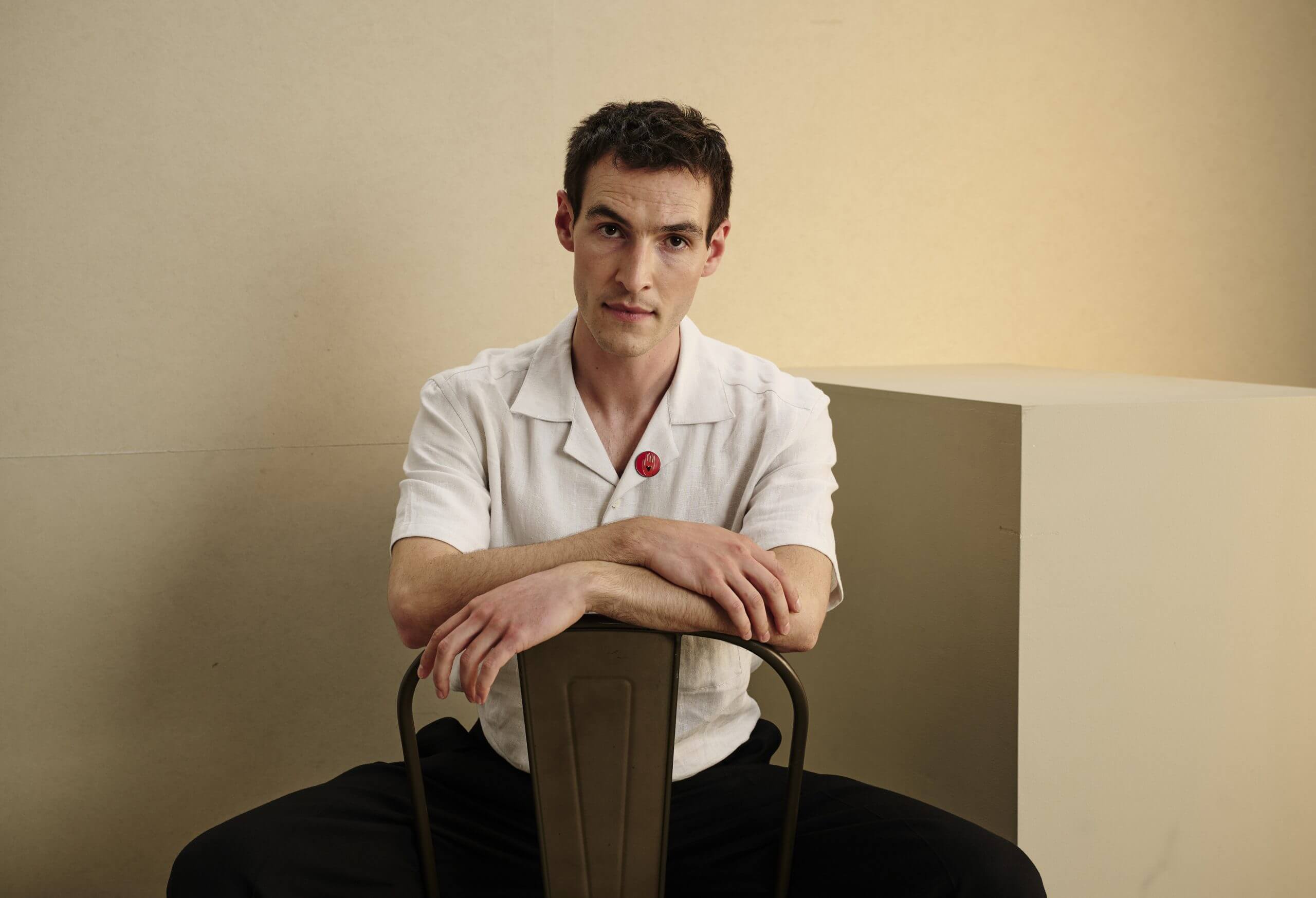 Actor Eanna Hardwicke of "Saipan" fame poses for the camera