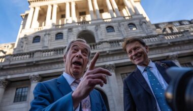 The Reform UK leader has pledged to put a Brexiteer in charge of the institution. Credit: Getty