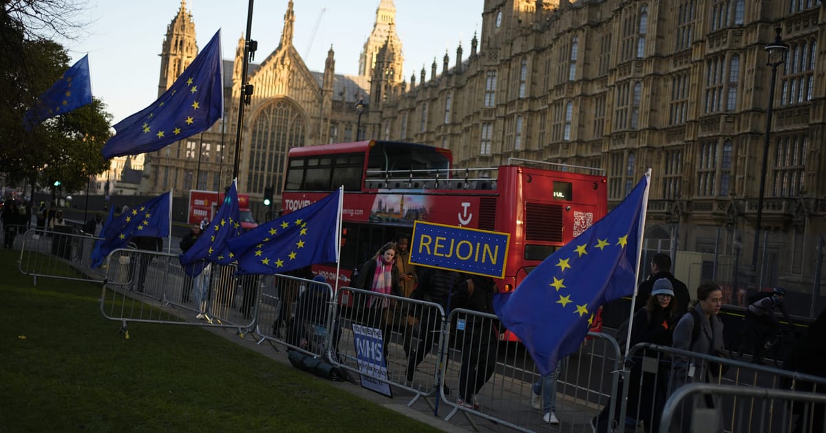 UK readies bill to move closer to EU – POLITICO