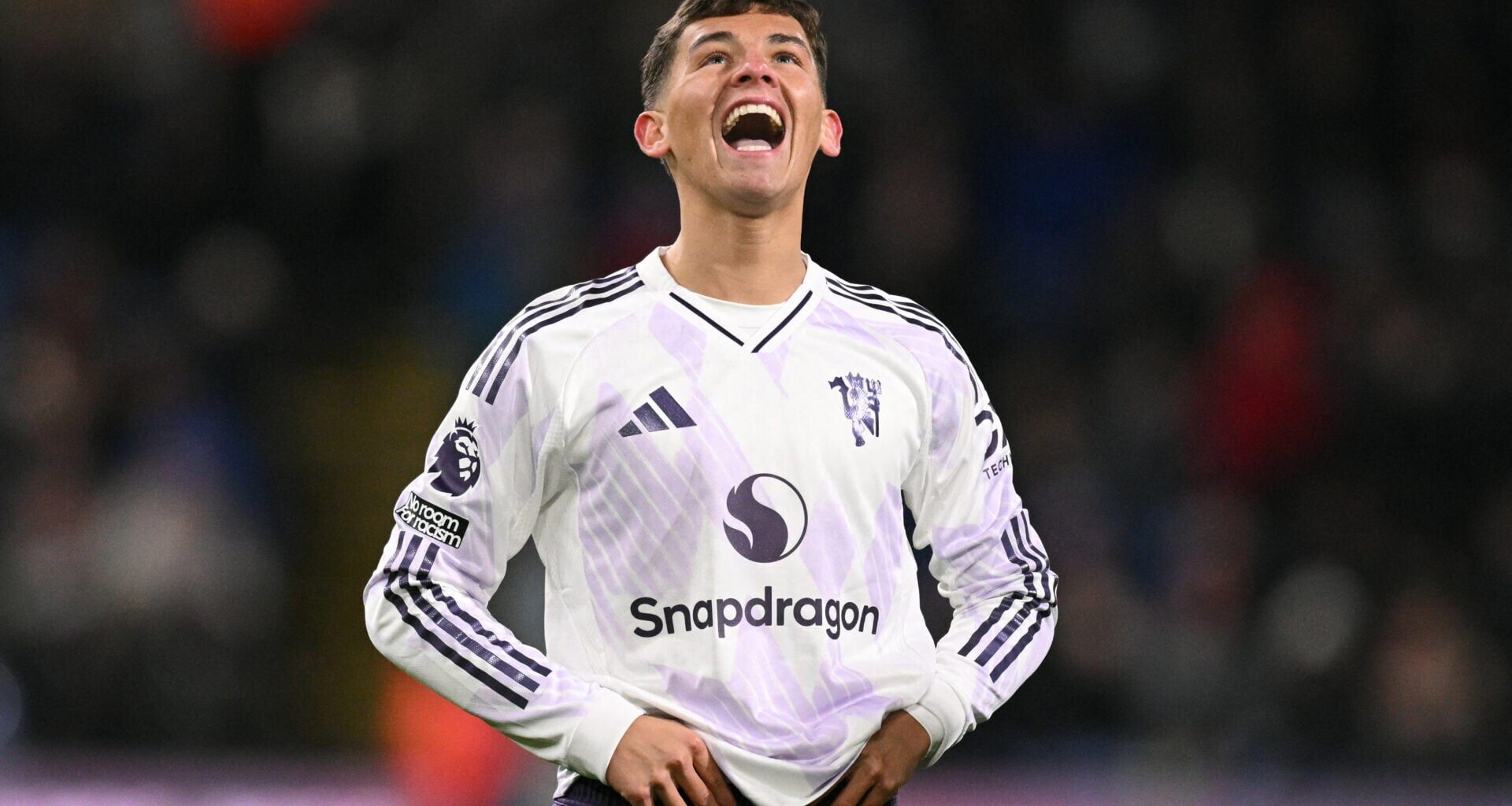 Shea Lacey sends message after lightning cameo for Man Utd, Harry Amass responds