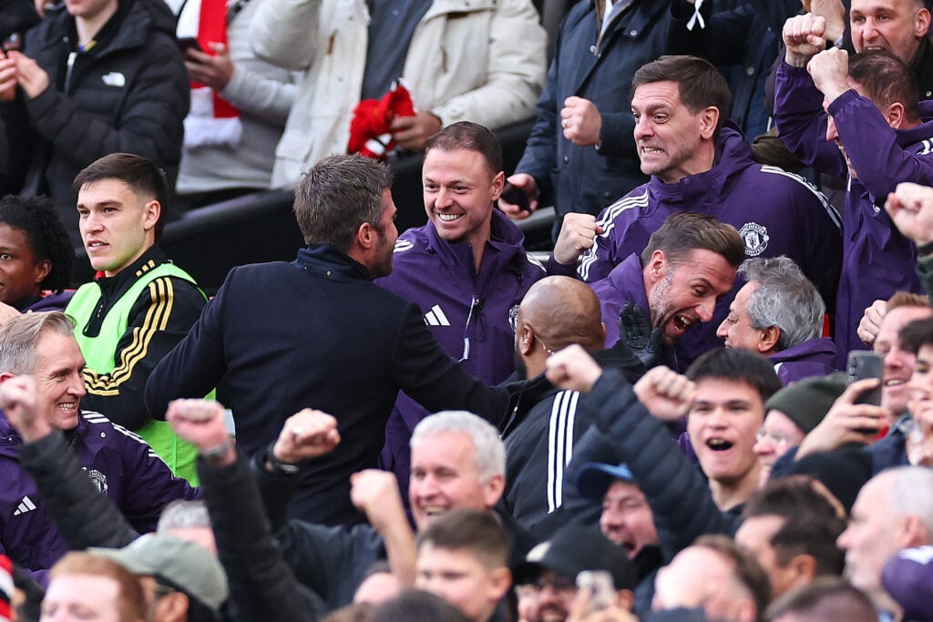Jonathan Woodgate celebrates