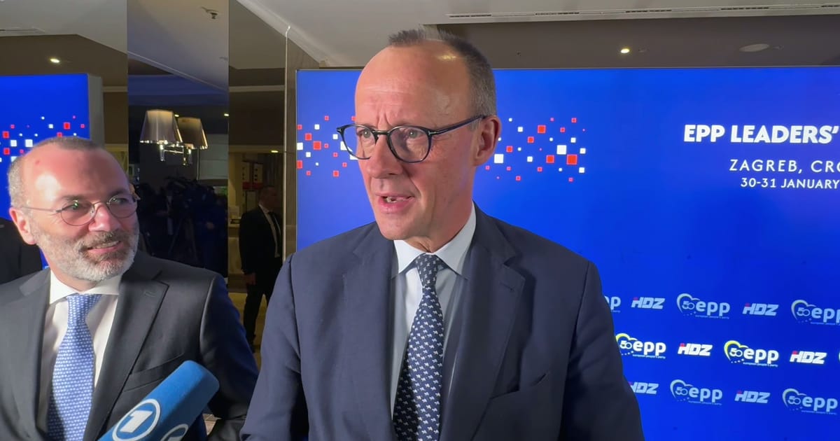 Merz plays down Weber’s idea of a European peacekeeping army in Ukraine – POLITICO