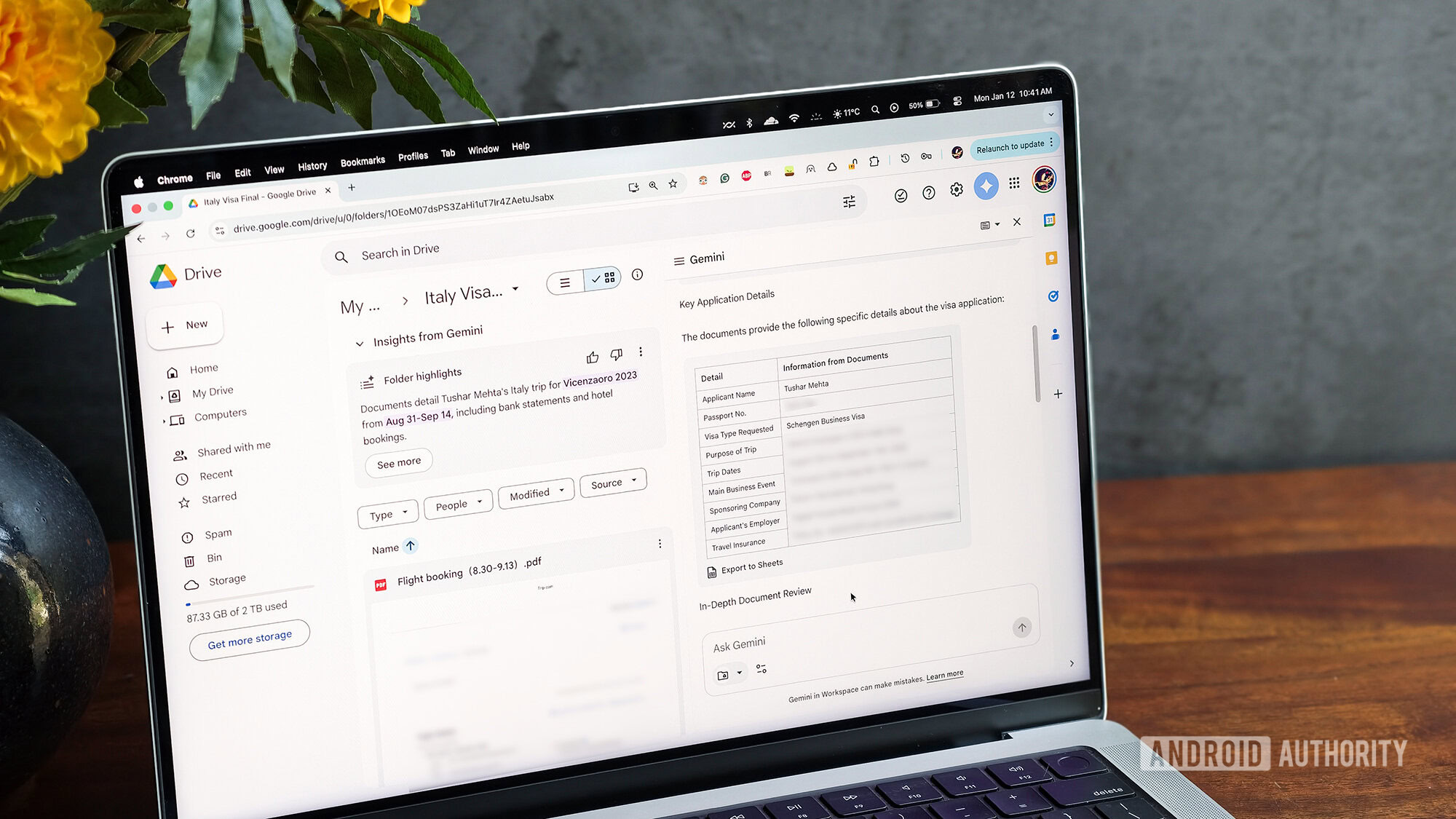 Google Drive folder file summary Google Drive folder file summary