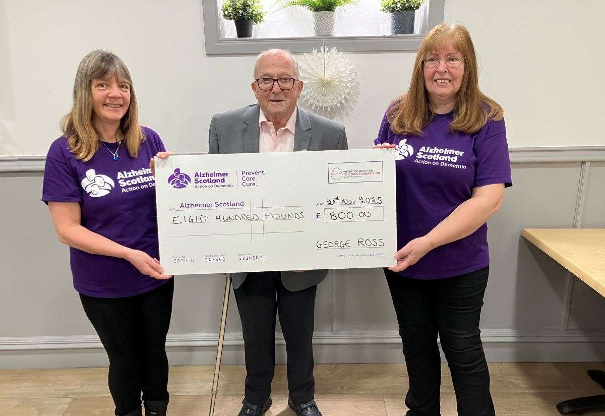 JG Ross Bakers founder George Ross 90th birthday fundraiser supports Alzheimer Scotland