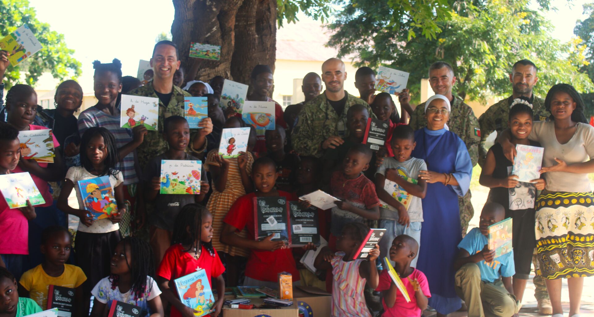 EUMAM MOZ supports the start of the school year at Centro de Acolhimento Missão de São Roque