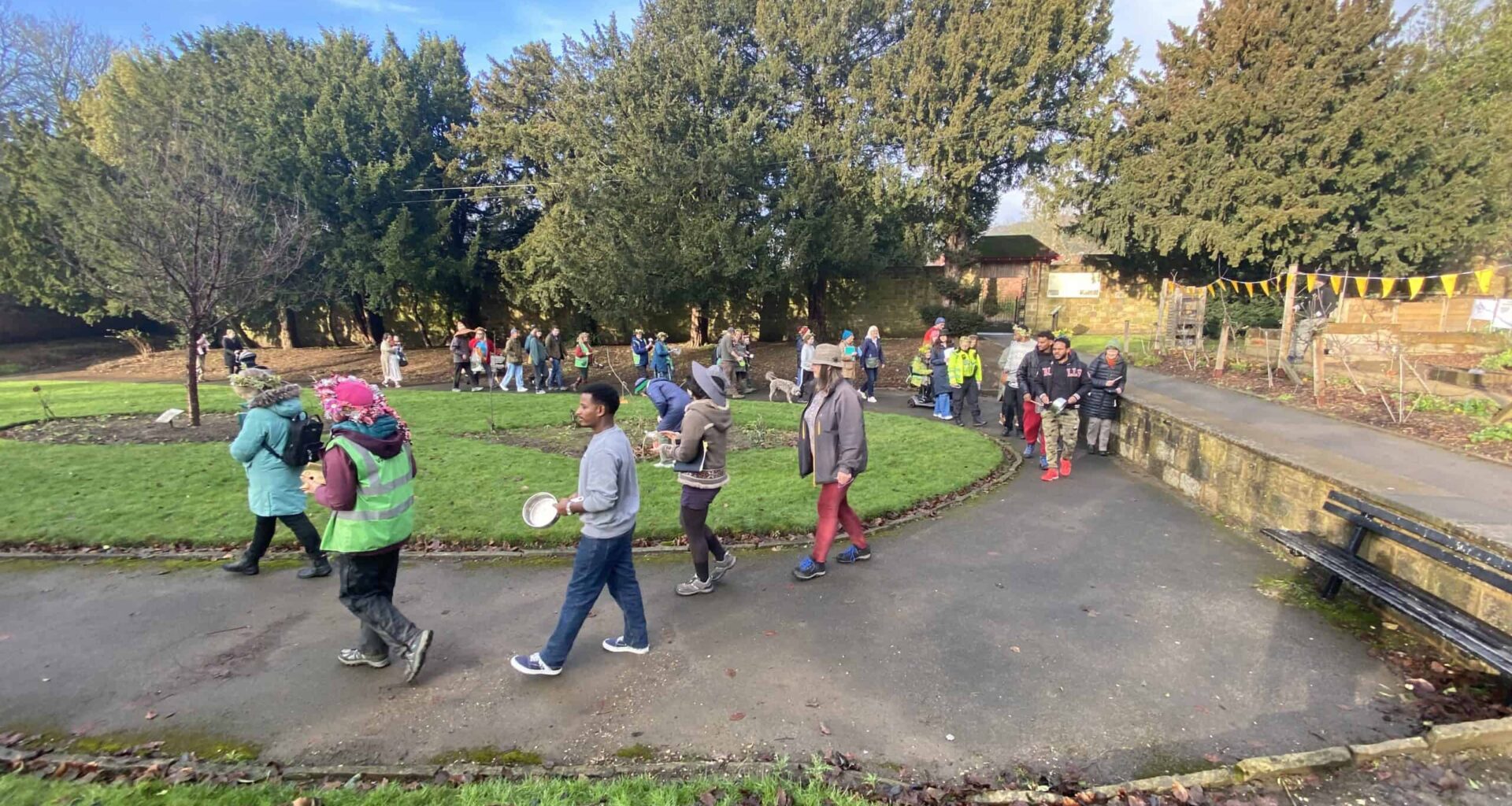 Wassailing event brings the sunshine to Horsforth 