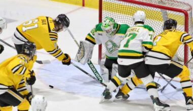 London Knights capture Battle of the 402 with 4-1 victory over the Sarnia Sting - London
