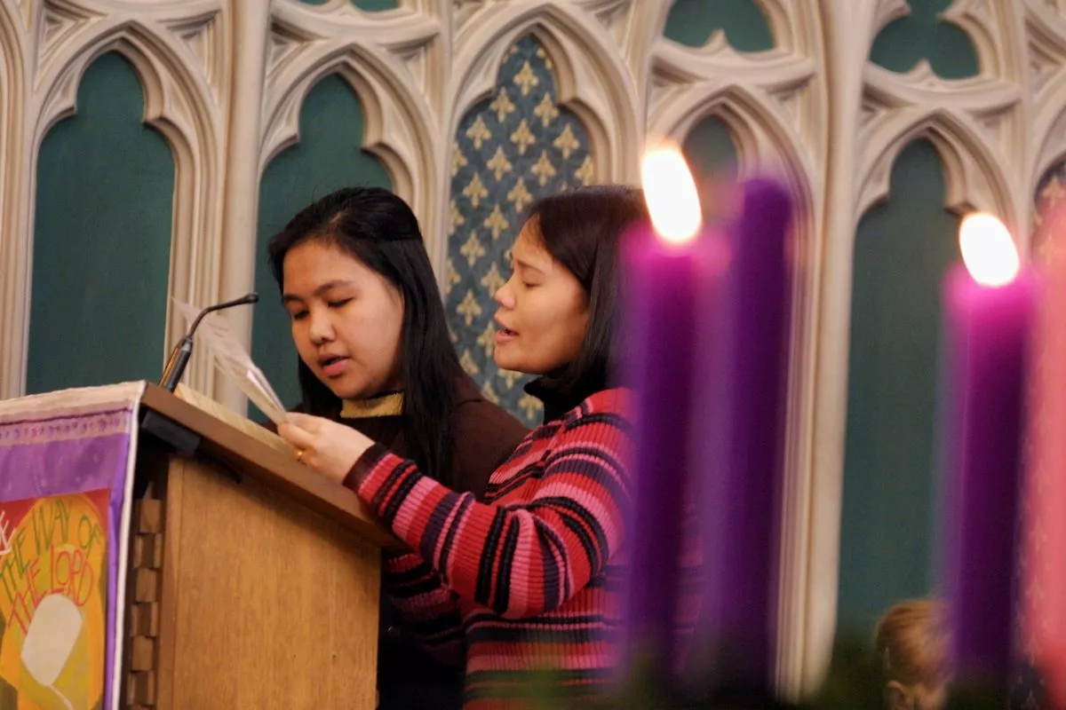 A memorial service held at St Patricks Church in Oldham town centre to commemorate murdered Debbie Remorozo