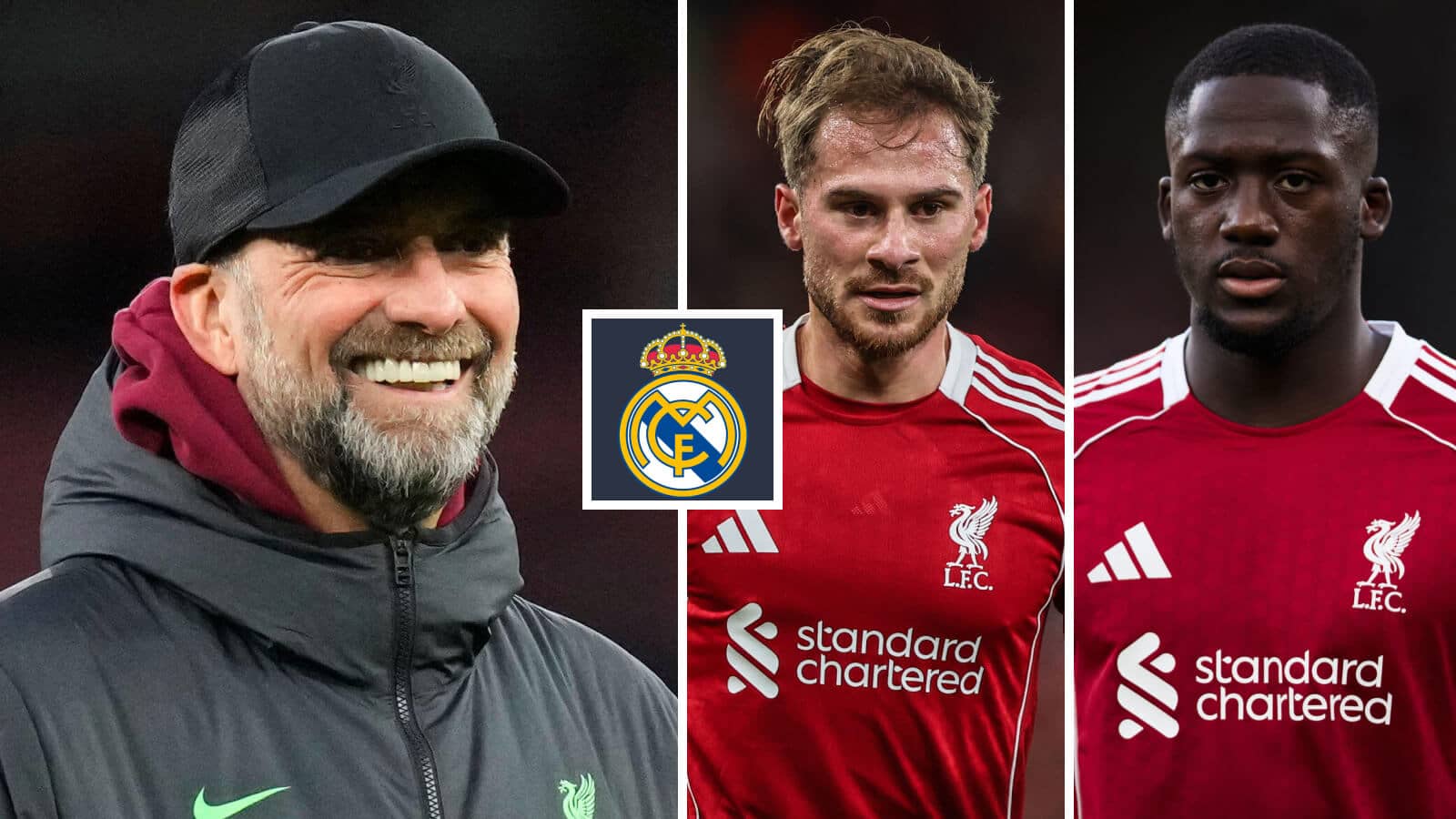 Klopp to Real Madrid amplifies FIVE Liverpool transfer exit links as potential targets ranked