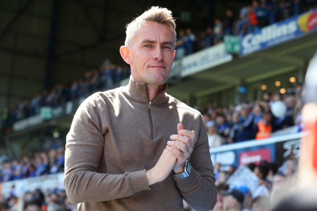 Kieran McKenna smiling