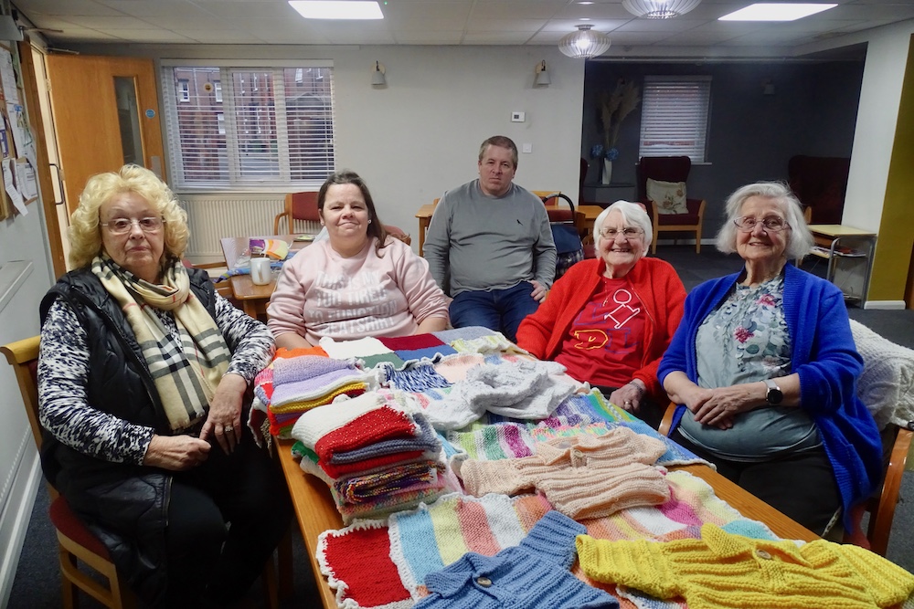 Holbeck group knit for babies