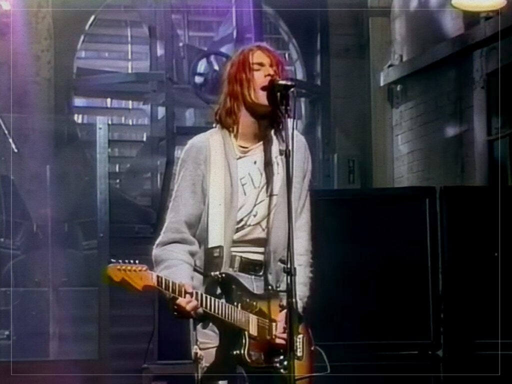 Kurt Cobain - Nirvana - SNL - 1992