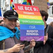 In mid-June, Kyiv saw the first Equality March since Russia attacked Ukraine in 2022. More than 1,500 people joined. (Anastasiia Shepielieva photo courtesy of DW)