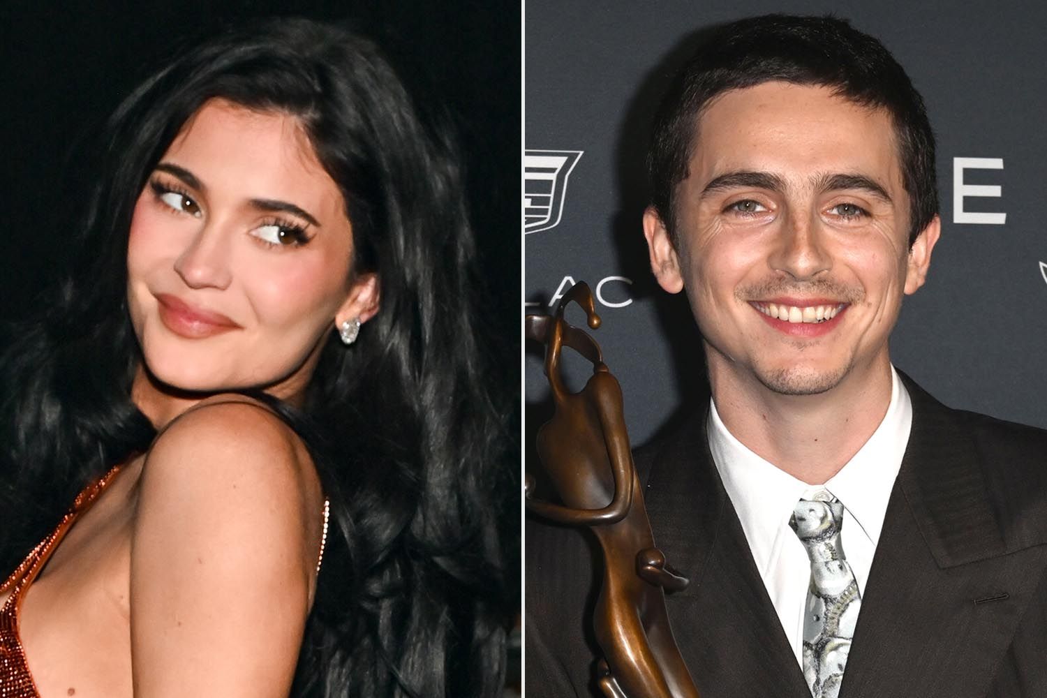 Kylie Jenner Supports Boyfriend Timothée Chalamet at Awards Gala: Photos