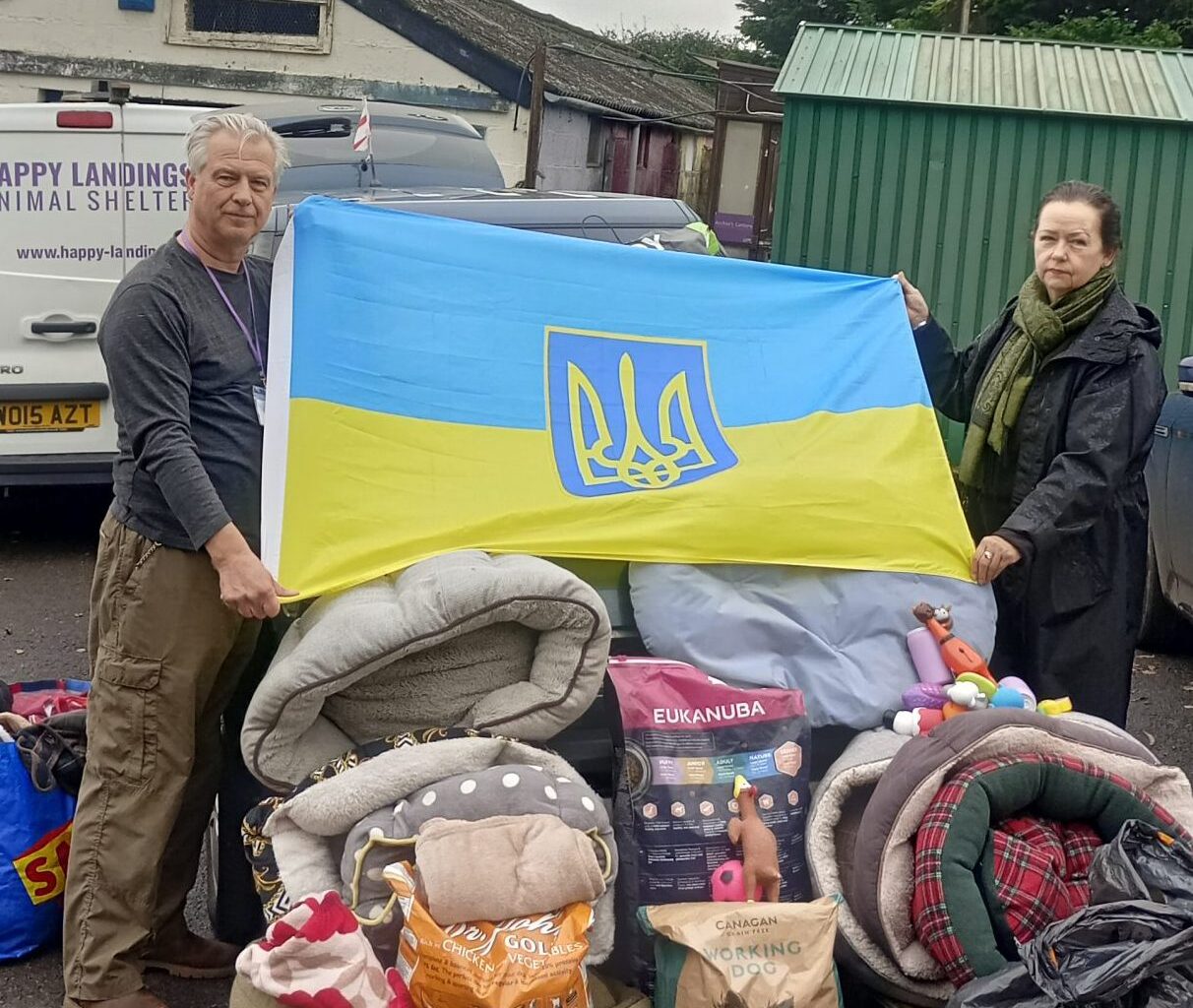 Local couple support animal rescue centres in Germany and Ukraine