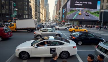 London and new york benefit from uber and tomtom's enhanced partnership
