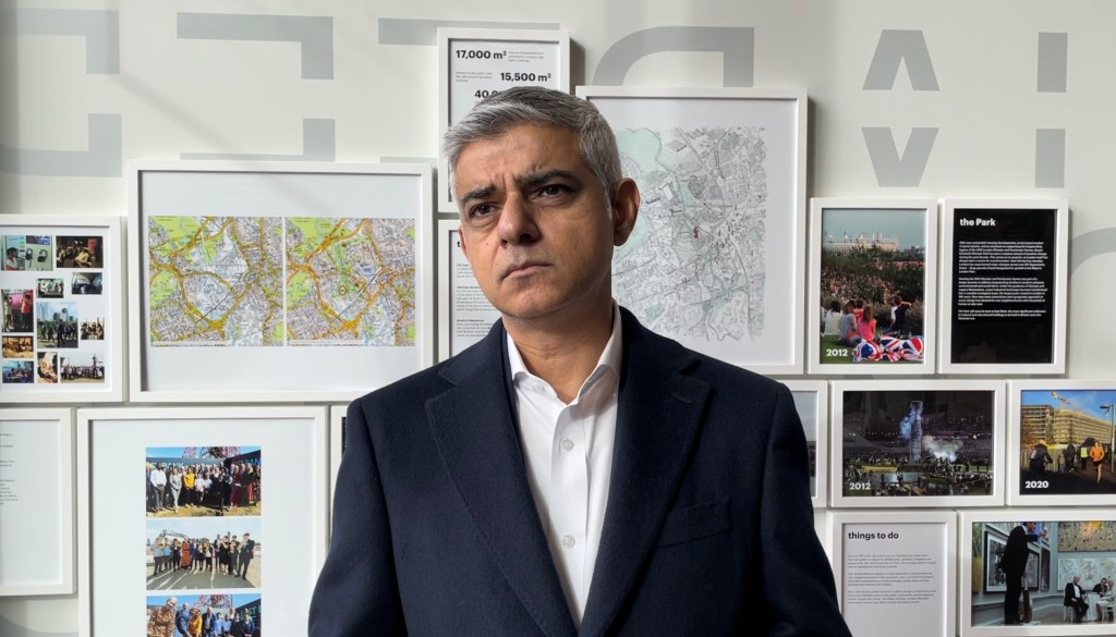 London mayor Sadiq Khan (credit Noah Vickers/LDRS)