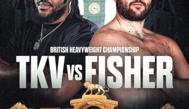 Johnny Fisher challenges British heavyweight champion
