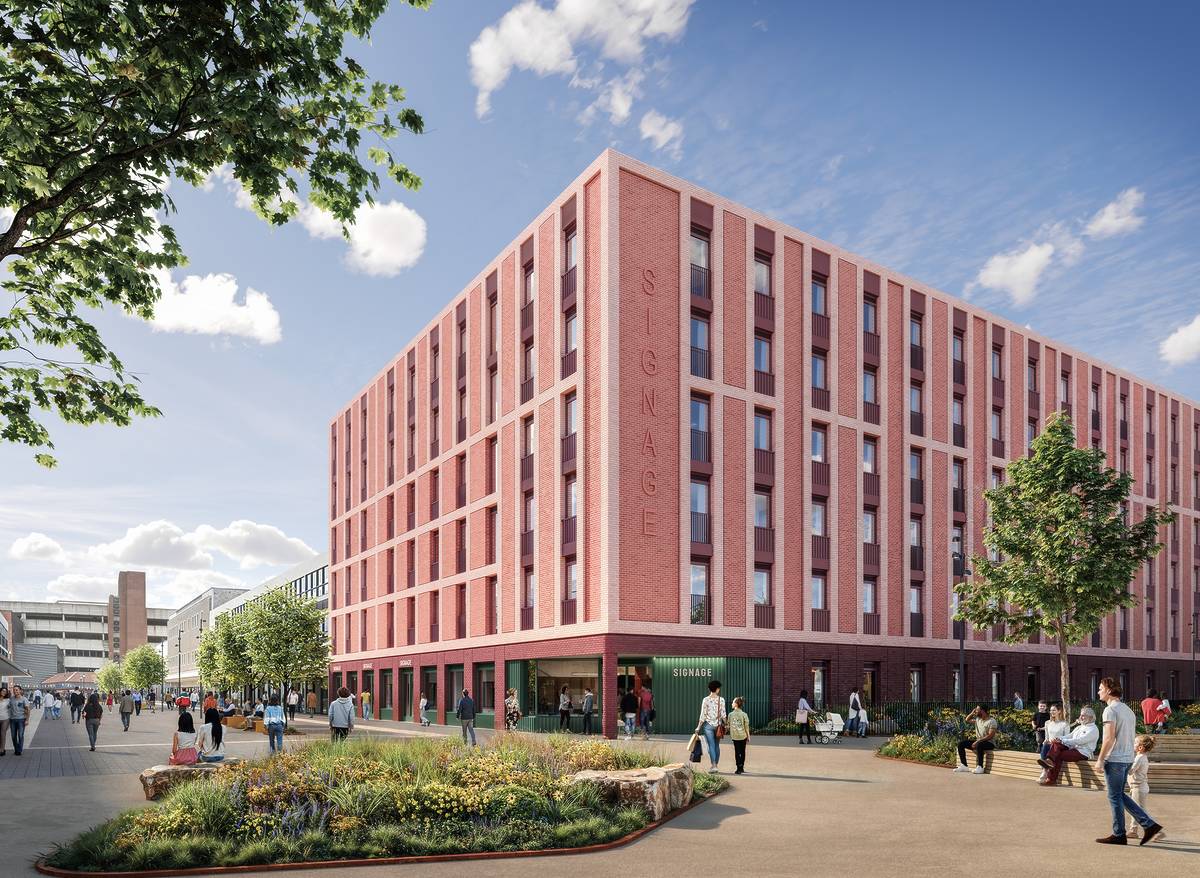 Plans for housing at C2 The Birtles in Wythenshawe